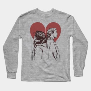 Killing Eve fan art Long Sleeve T-Shirt